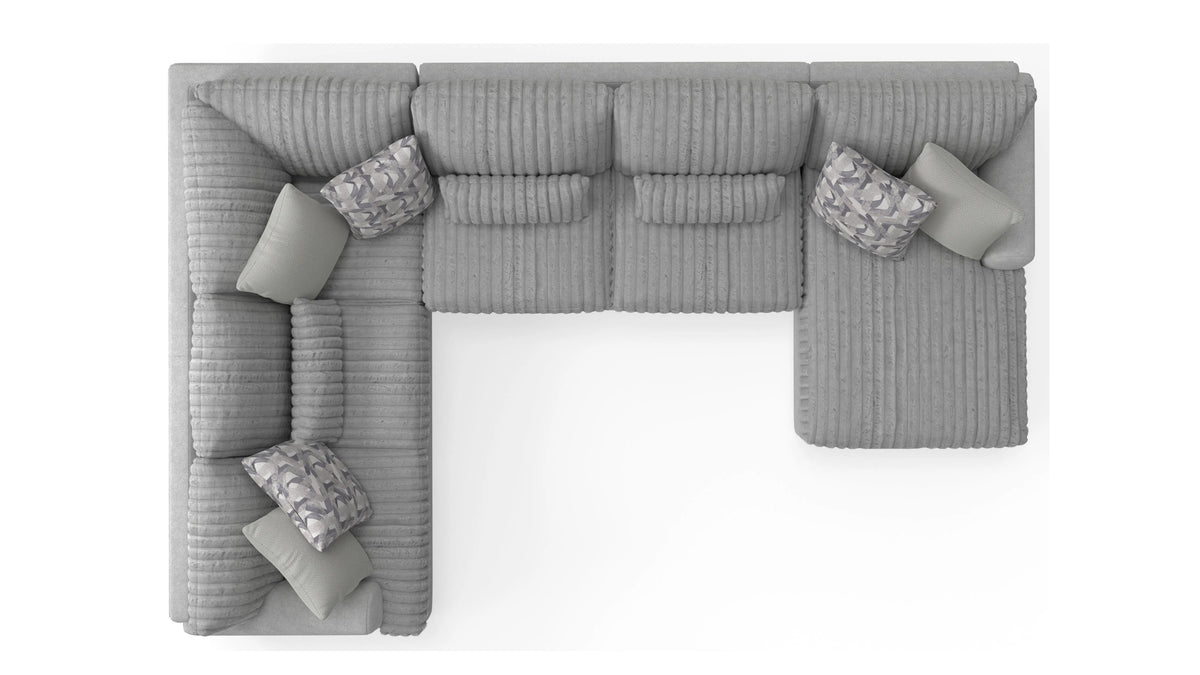 Titan Moon Struck Right Side Facing Chaise