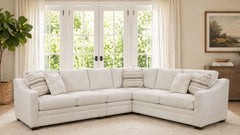 Seneca 3pc Left Side Facing Sectional | Modern Sectional Sofa | Gallery Furniture