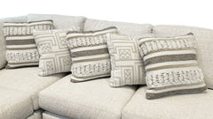 Seneca 3pc Left Side Facing Sectional | Modern Sectional Sofa | Gallery Furniture