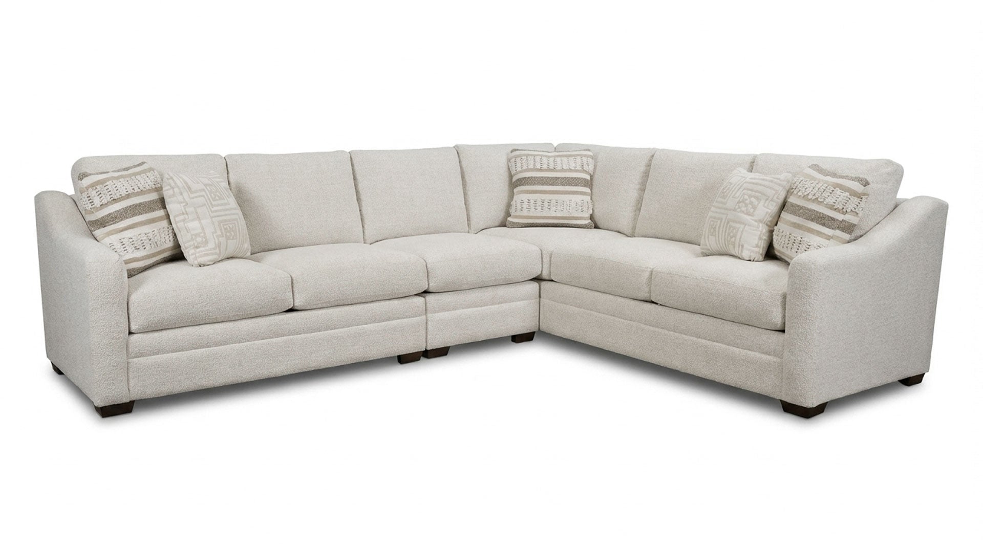 Seneca 3pc Left Side Facing Sectional | Modern Sectional Sofa | Gallery Furniture
