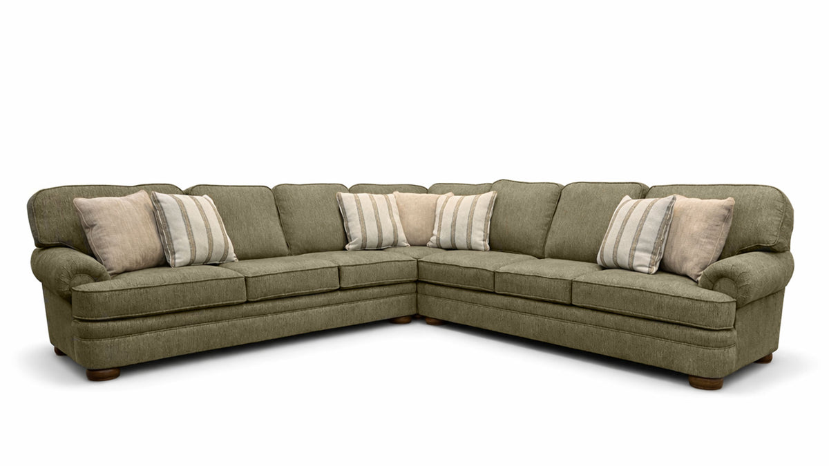 3pc Premier Canopy Sectional with Revolution Fabric by Mayo Furniture | Made in USA | Gallery Furniture