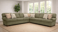 3pc Premier Canopy Sectional with Revolution Fabric by Mayo Furniture | Made in USA | Gallery Furniture