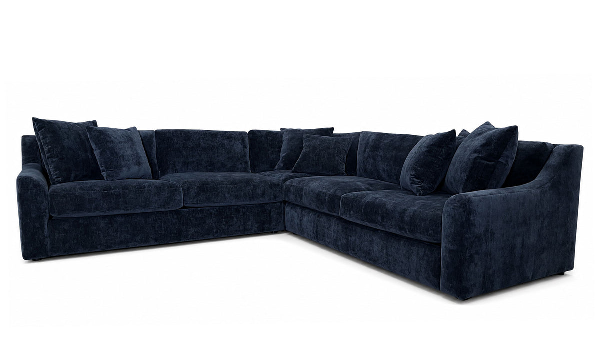Cobalt 3pc Sectional Sofa | Upholstered Living Room Sectional | Gallery Furniture