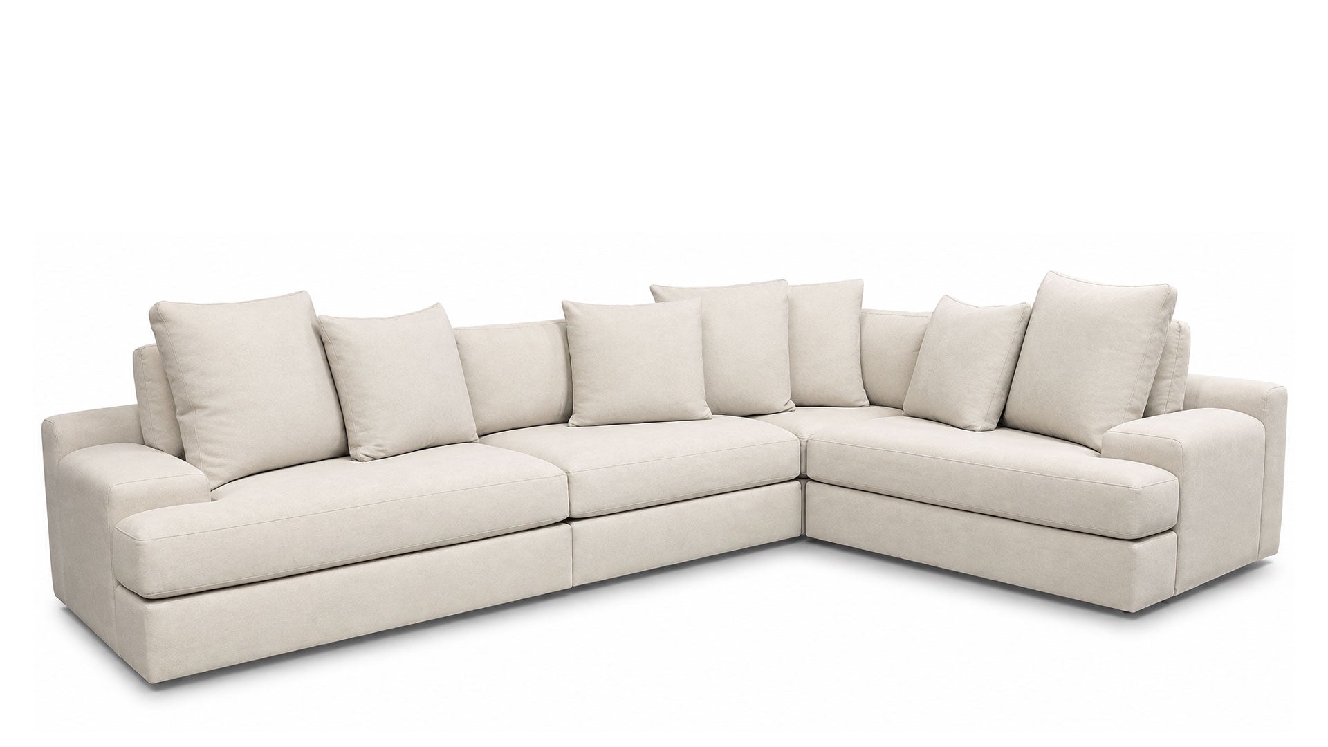 4-Piece Alessandro Oxford Platinum Sectional by Jonathan Louis | Made in USA | Gallery Furniture