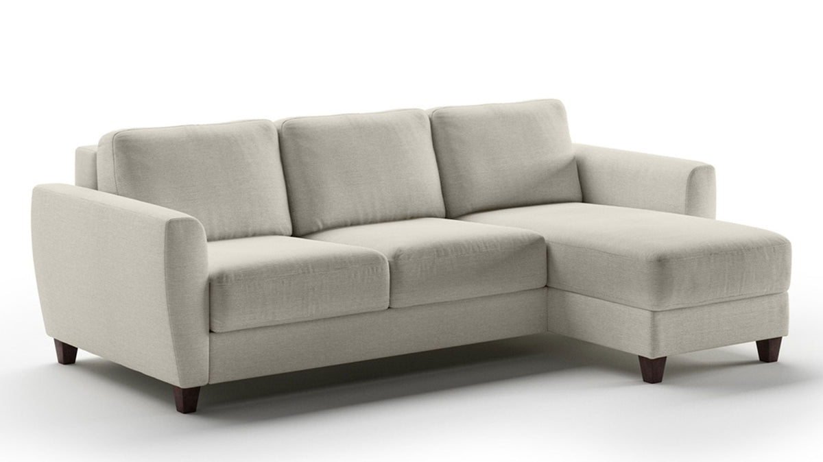 Flex Lens Sleeper Sofa with Storage Chaise | Sectional Sleeper Sofa | Gallery Furniture