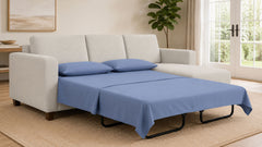 Flex Lens Sleeper Sofa with Storage Chaise | Sectional Sleeper Sofa | Gallery Furniture
