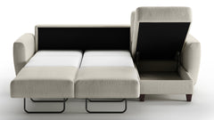 Flex Lens Sleeper Sofa with Storage Chaise | Sectional Sleeper Sofa | Gallery Furniture