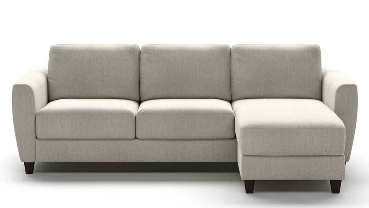 Flex Lens Sleeper Sofa with Storage Chaise | Sectional Sleeper Sofa | Gallery Furniture