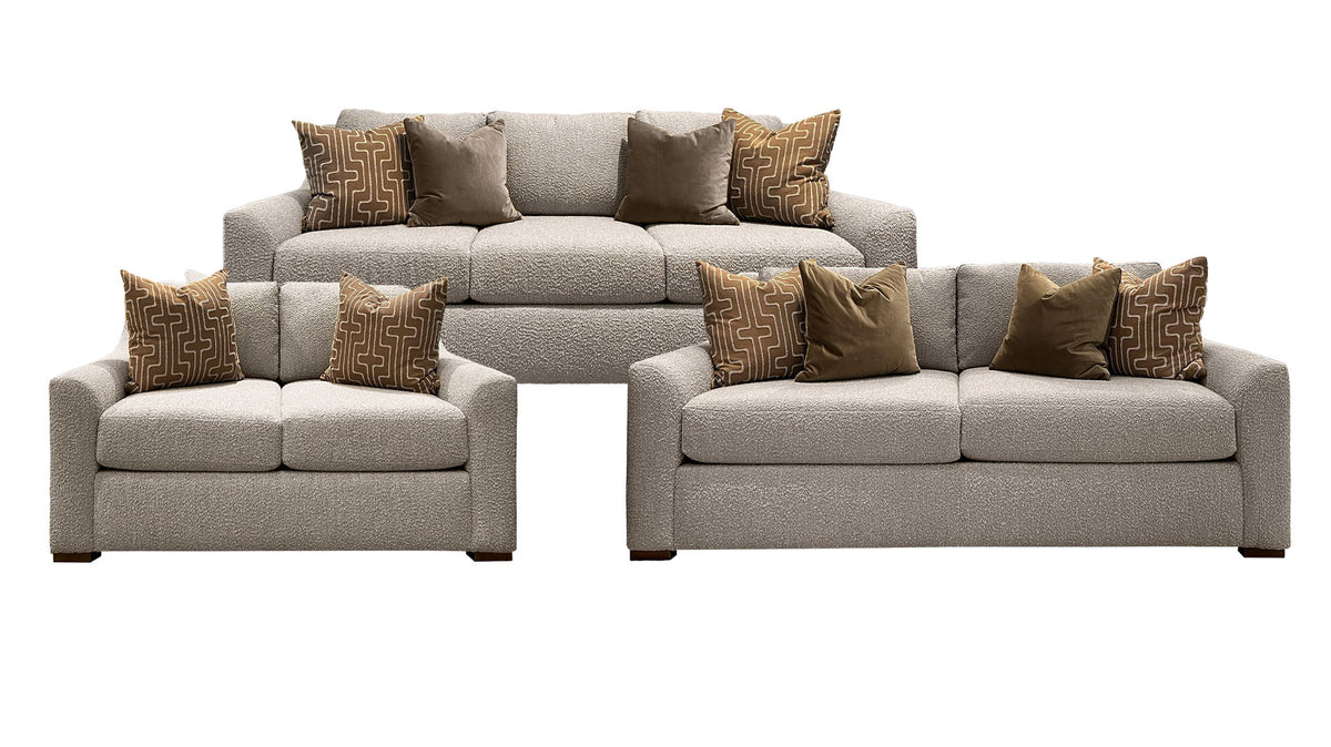 Morgan 3pc Sofa, Apartment Sofa & Loveseat