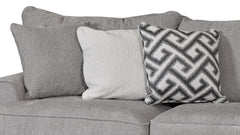 3pc Atlantis Sterling Sectional – Gray Fabric Sectional Sofa Made in USA | Gallery Furniture