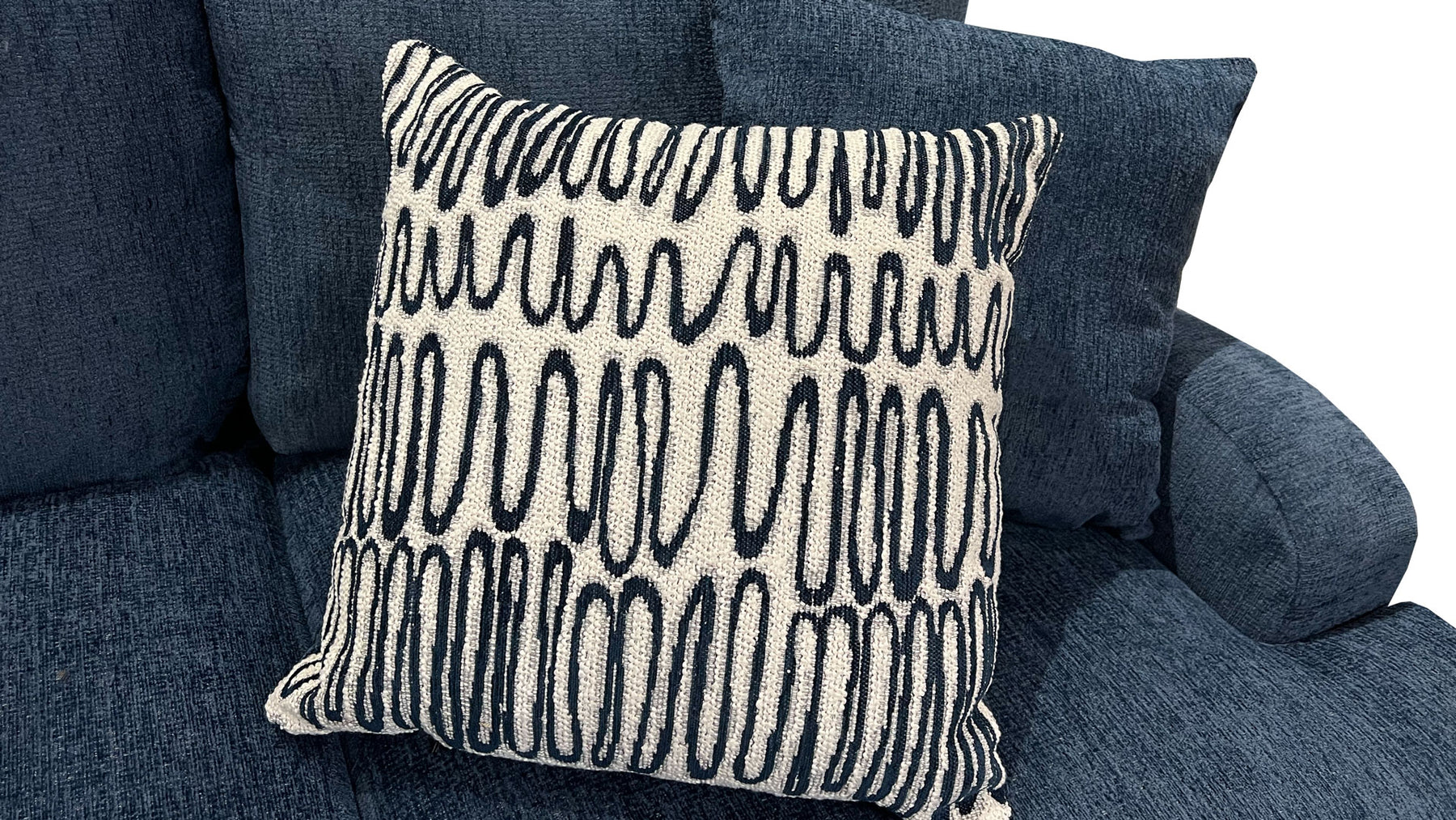 Sofá Suave Navy | Fabricado en EE. UU. | Gallery Furniture