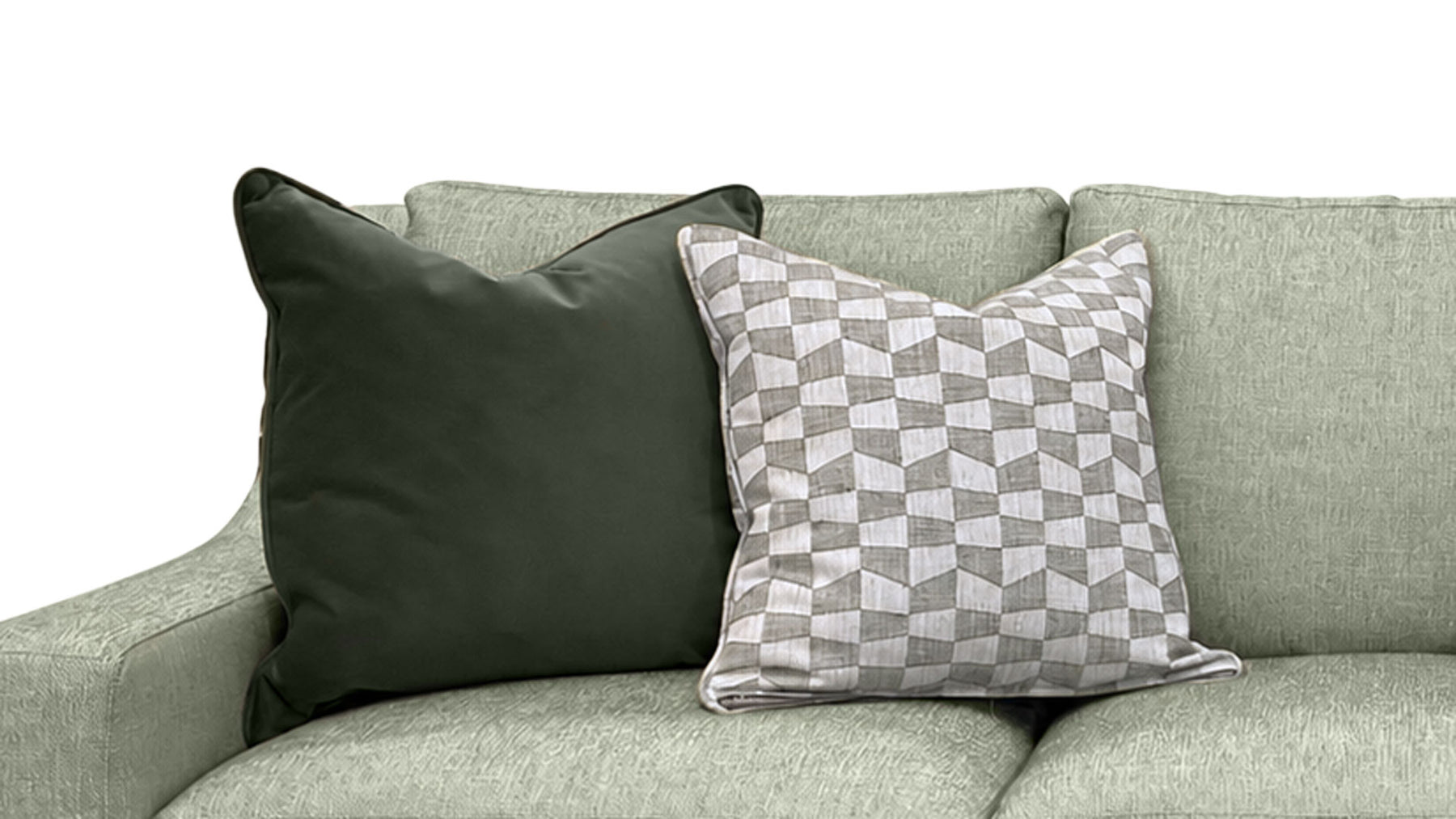 Mint Sofa with Crypton Performance Fabric by Mayo Furniture | Made in USA | Gallery Furniture