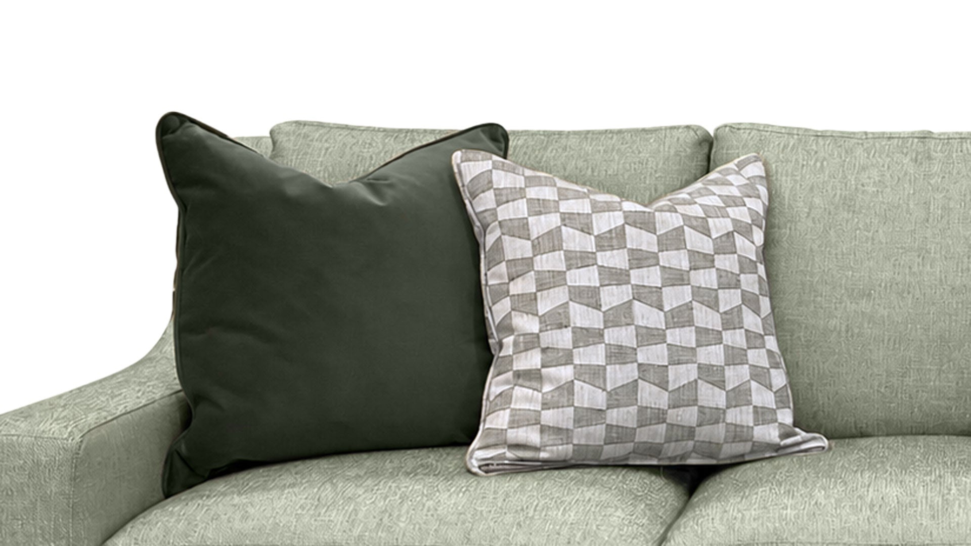 Mint Sofa with Crypton Performance Fabric by Mayo Furniture | Made in USA | Gallery Furniture