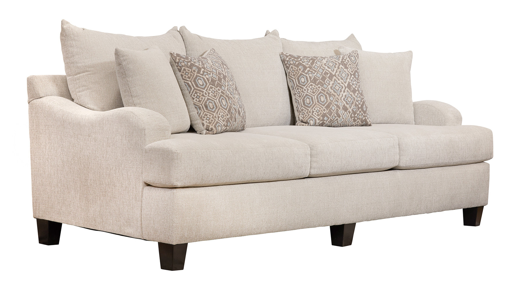 Venus Cream Sofa - Contemporary Elegance with Plush Comfort - Gallery Furniture