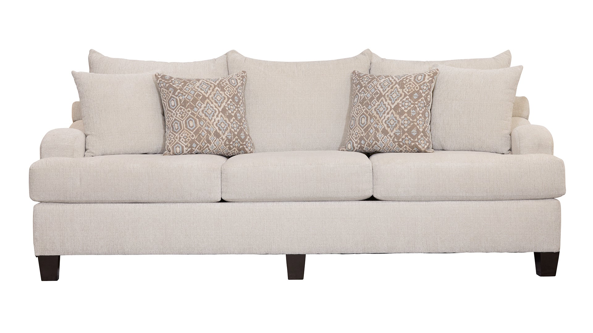 Venus Cream Sofa - Contemporary Elegance with Plush Comfort - Gallery Furniture