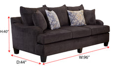 Maroni Chocolate Sofa