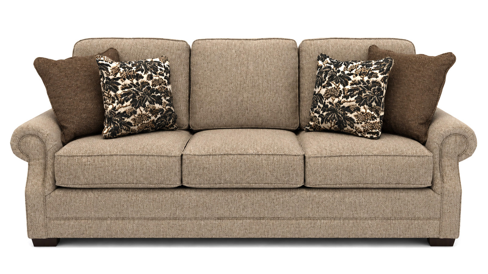 Tweed-Rebela Chestnut Sofa | Revolution Performance Fabrics