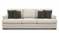 Sofá Tweed Oatmeal de Mayo | Sofá fabricado en EE. UU. | Gallery Furniture
