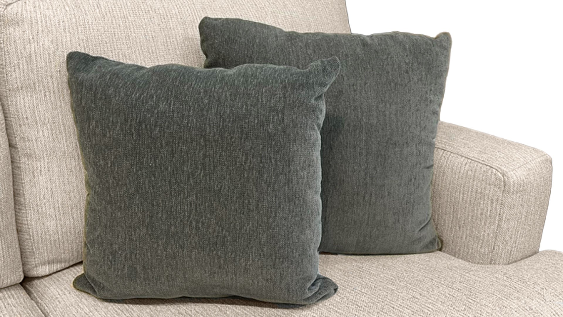 Sofá Tweed Oatmeal de Mayo | Sofá fabricado en EE. UU. | Gallery Furniture