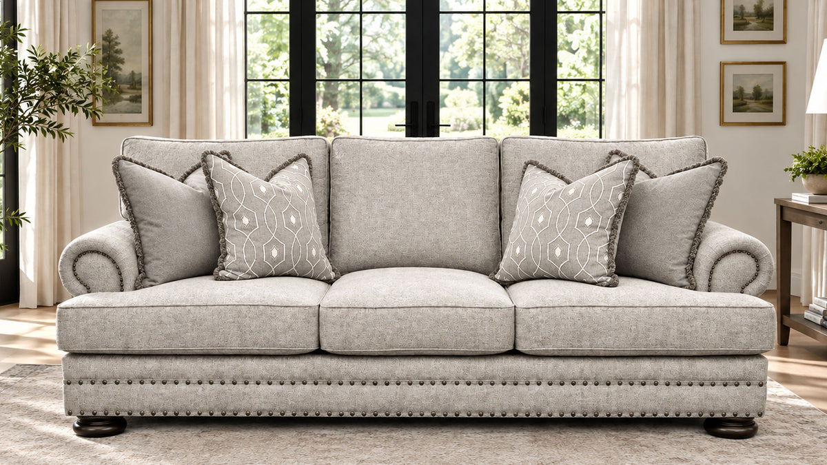 Foster Grey Sofa - Pinnacle of High-Quality Luxury | Gallery Furniture