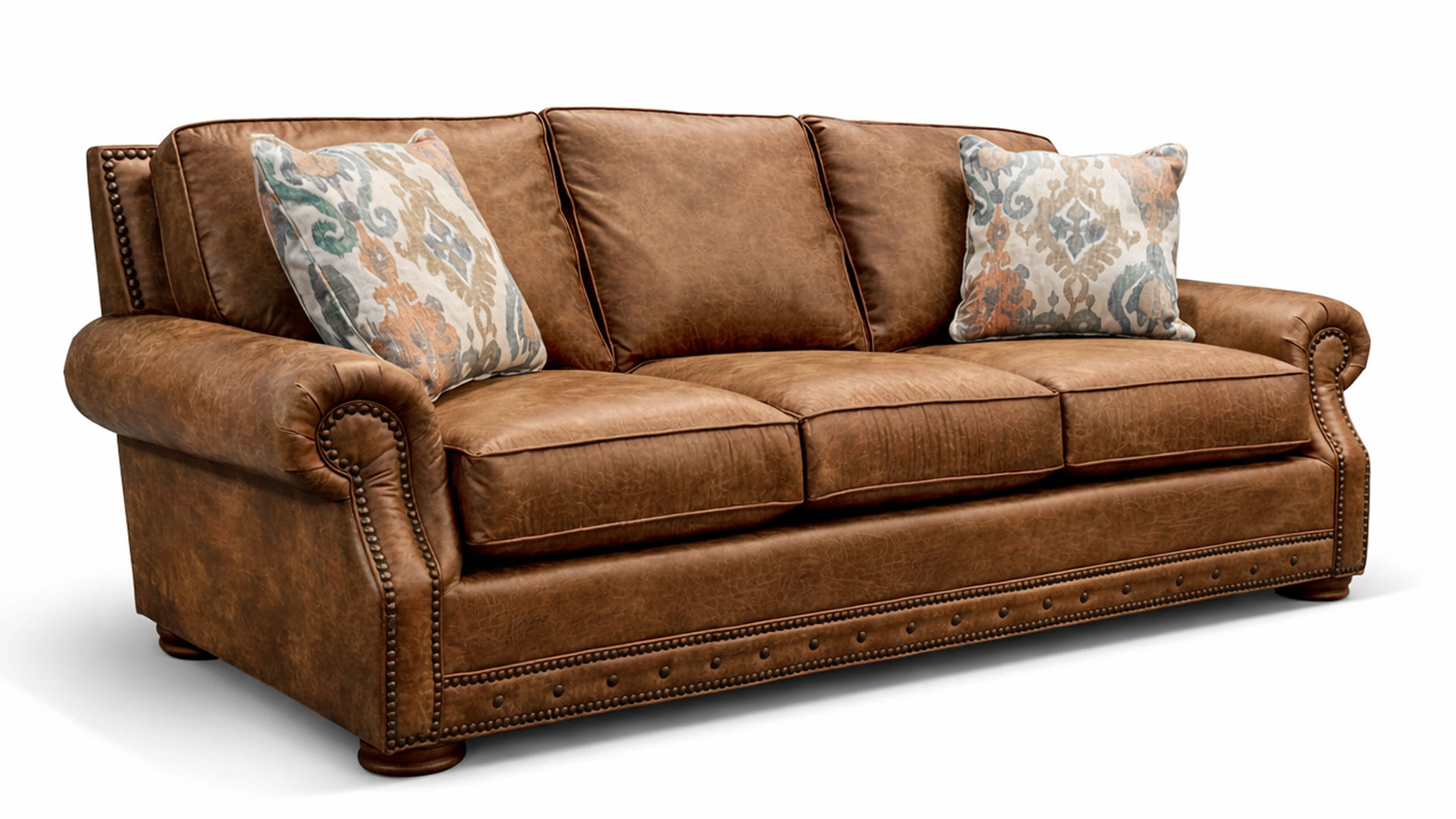 Palance Chestnut Tandem Autumn Sofa