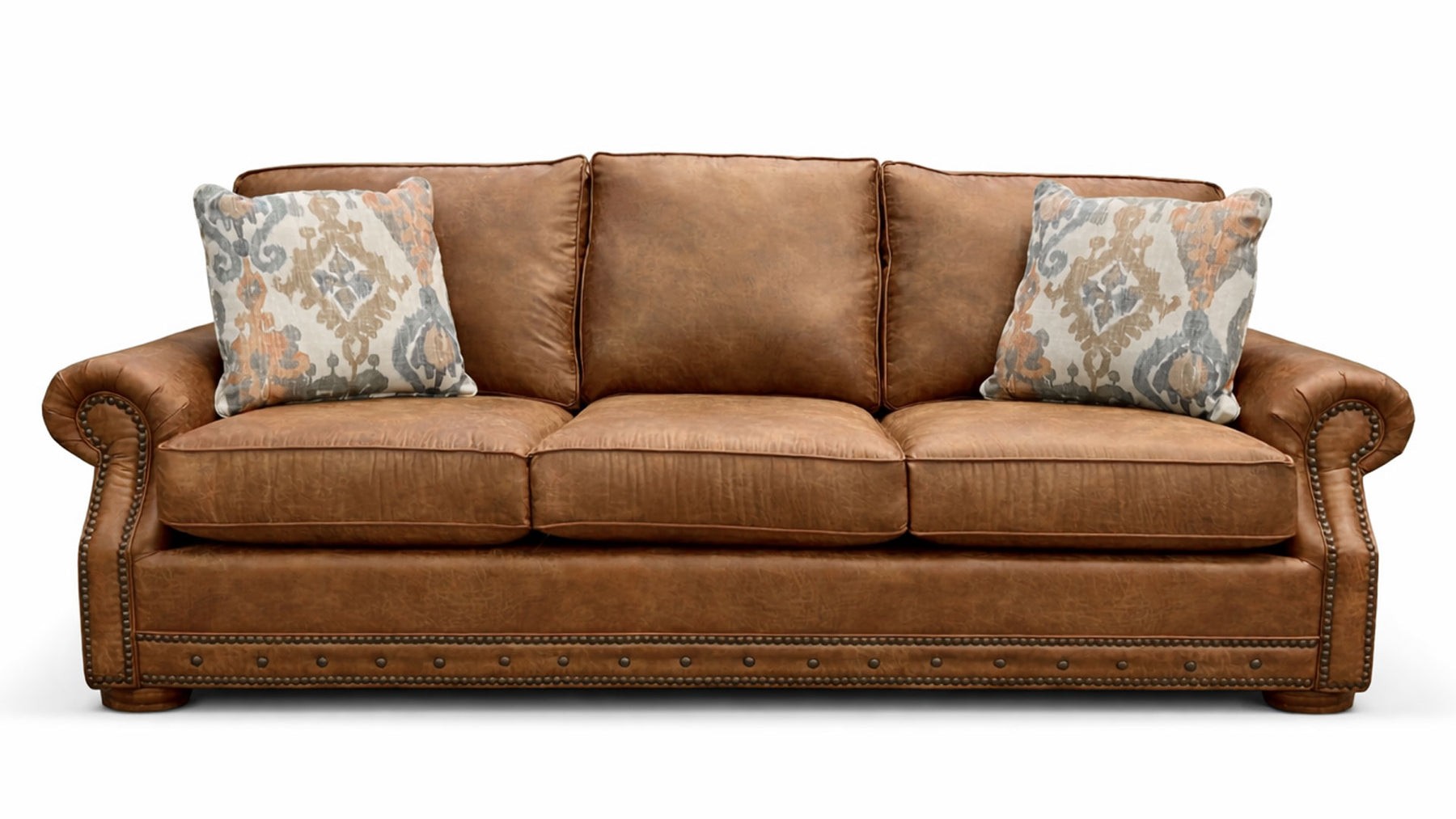 Palance Chestnut Tandem Autumn Sofa