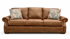 Palance Chestnut Tandem Autumn Sofa