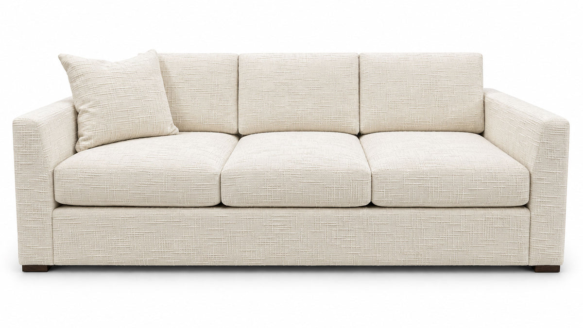 Ivory Estate Sofa – Upholstered Living Room Sofa | Gallery Furniture
