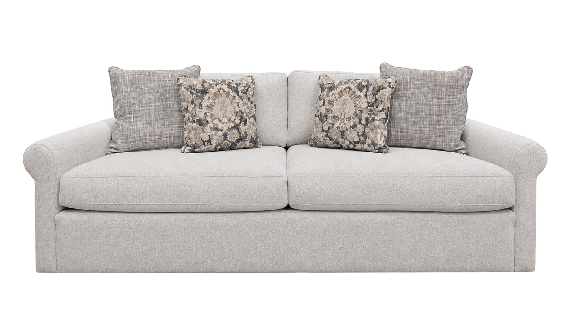 Colchester River-Revolution Fabric Sofa with Pillows | Made in USA | Gallery Furniture