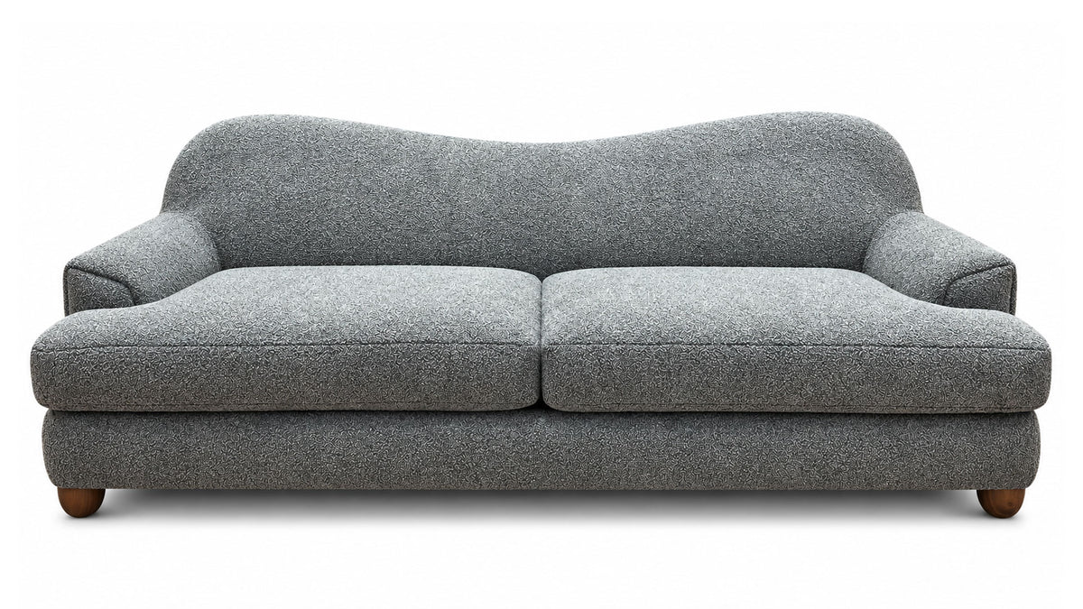 Malta Aspen Charcoal Sofa | Gallery Furniture