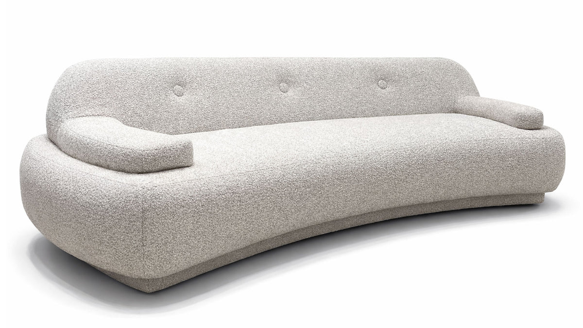 Curve Sofa | Modern Curved Couch | Made in USA | In Stock Today