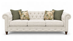 Cloud Nine Canvas Tufted Sofa with Performance Fabric | Gallery Furniture