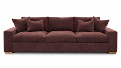 Te Trk Wide Frizzle Plum Grand Sofa | Gallery Furniture