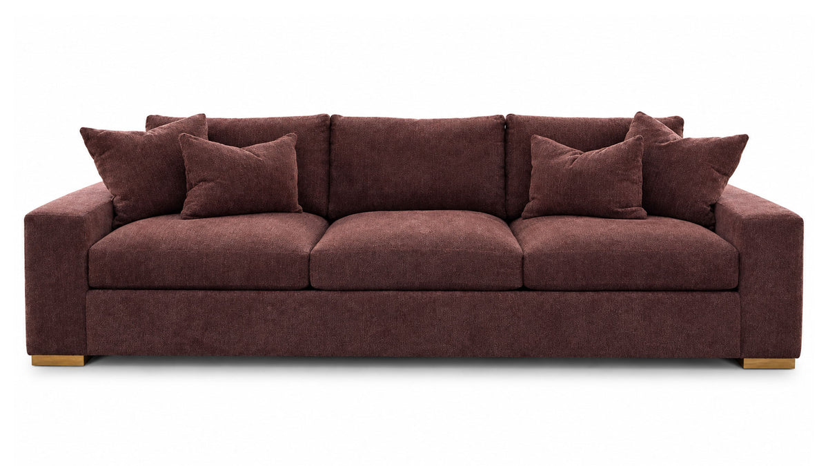 Te Trk Wide Frizzle Plum Grand Sofa | Gallery Furniture