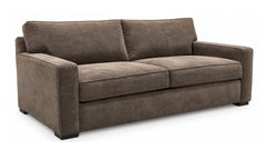 Radley Heavenly Espresso Condo Sofa | Gallery Furniture