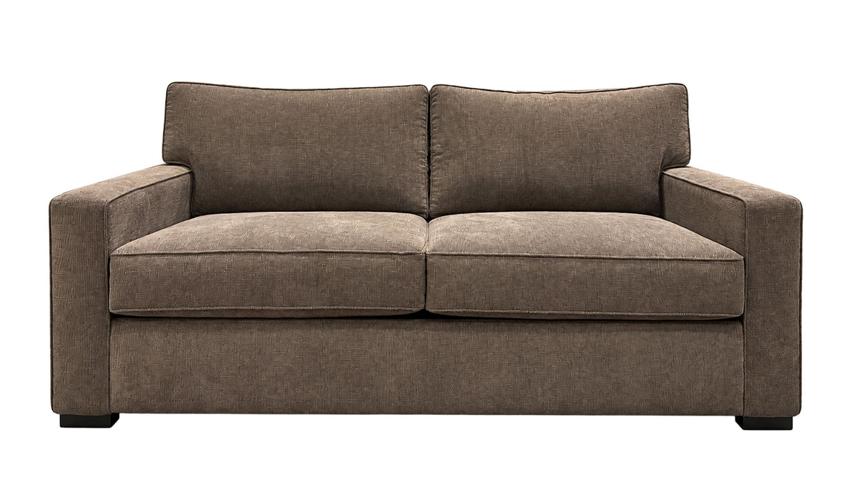 Radley Heavenly Espresso Condo Sofa | Gallery Furniture