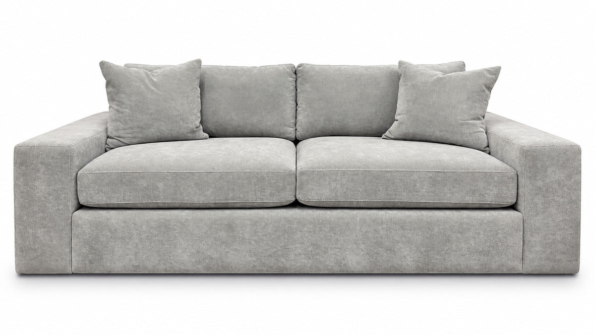 Te Wide Mavern Carbon Queen Sleeper Sofa | Gallery Furniture