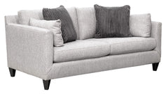 Billow Pewter Loveseat