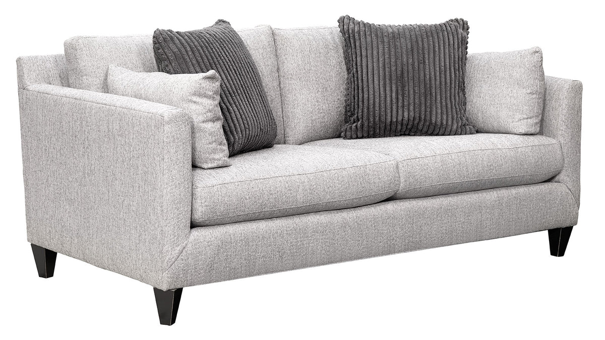 Billow Pewter Loveseat