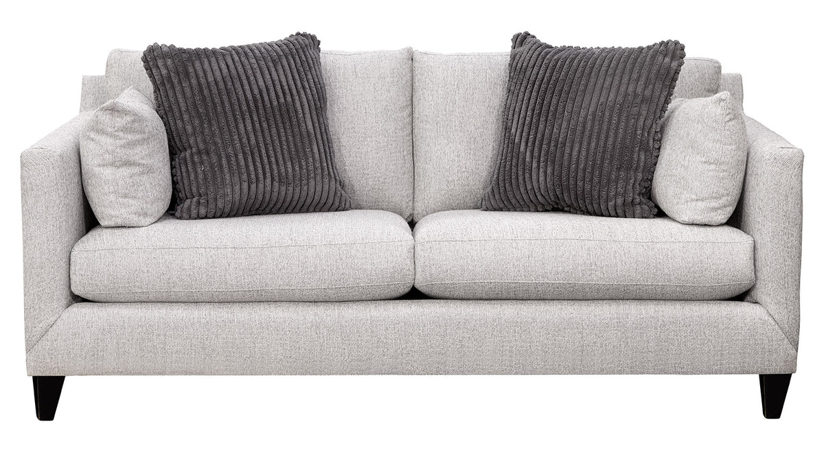 Billow Pewter Loveseat