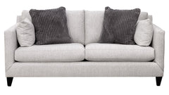Billow Pewter Loveseat
