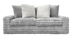 Serene Light Grey Loveseat