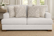Supreme Ivory Loveseat | Performance Fabric | Made in USA