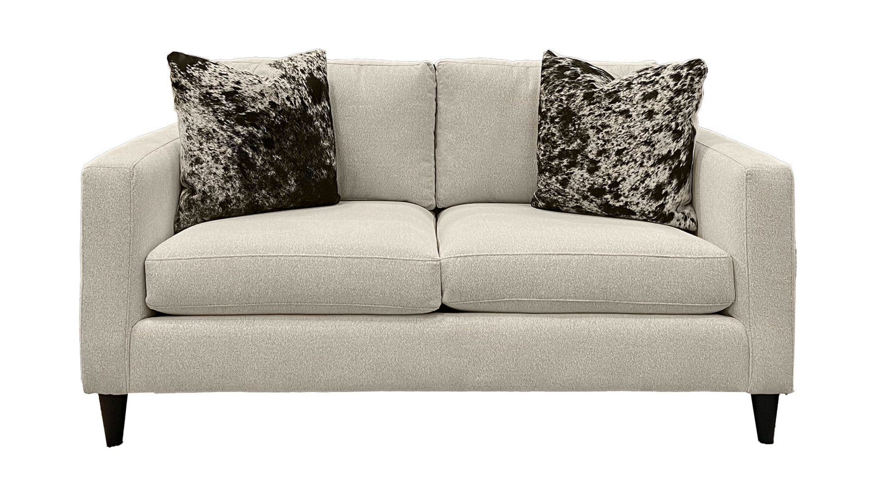 Frost Salt and Pepper Loveseat