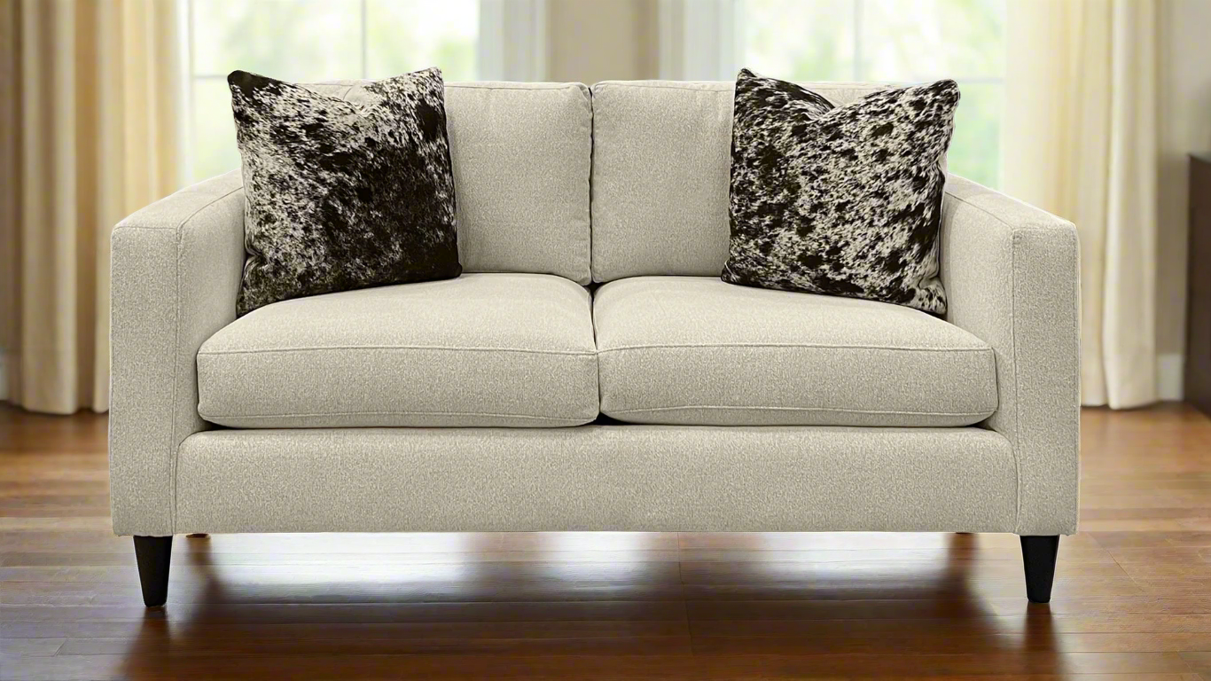 Frost Salt and Pepper Loveseat