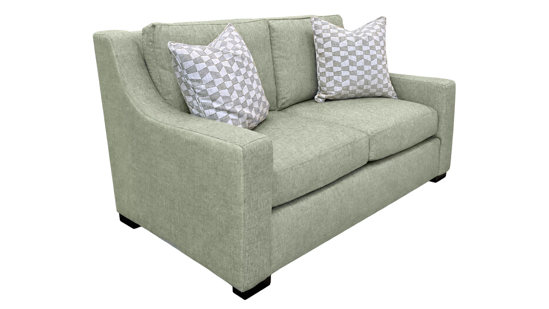 Mint Loveseat with Crypton Performance Fabric by Mayo Furniture | Made in USA | Gallery Furniture