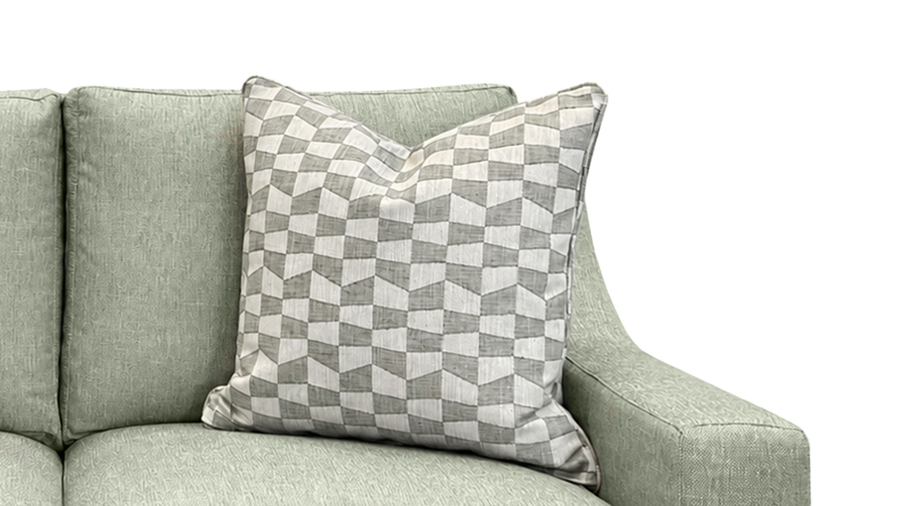 Mint Loveseat with Crypton Performance Fabric by Mayo Furniture | Made in USA | Gallery Furniture