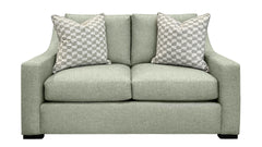 Mint Loveseat with Crypton Performance Fabric by Mayo Furniture | Made in USA | Gallery Furniture