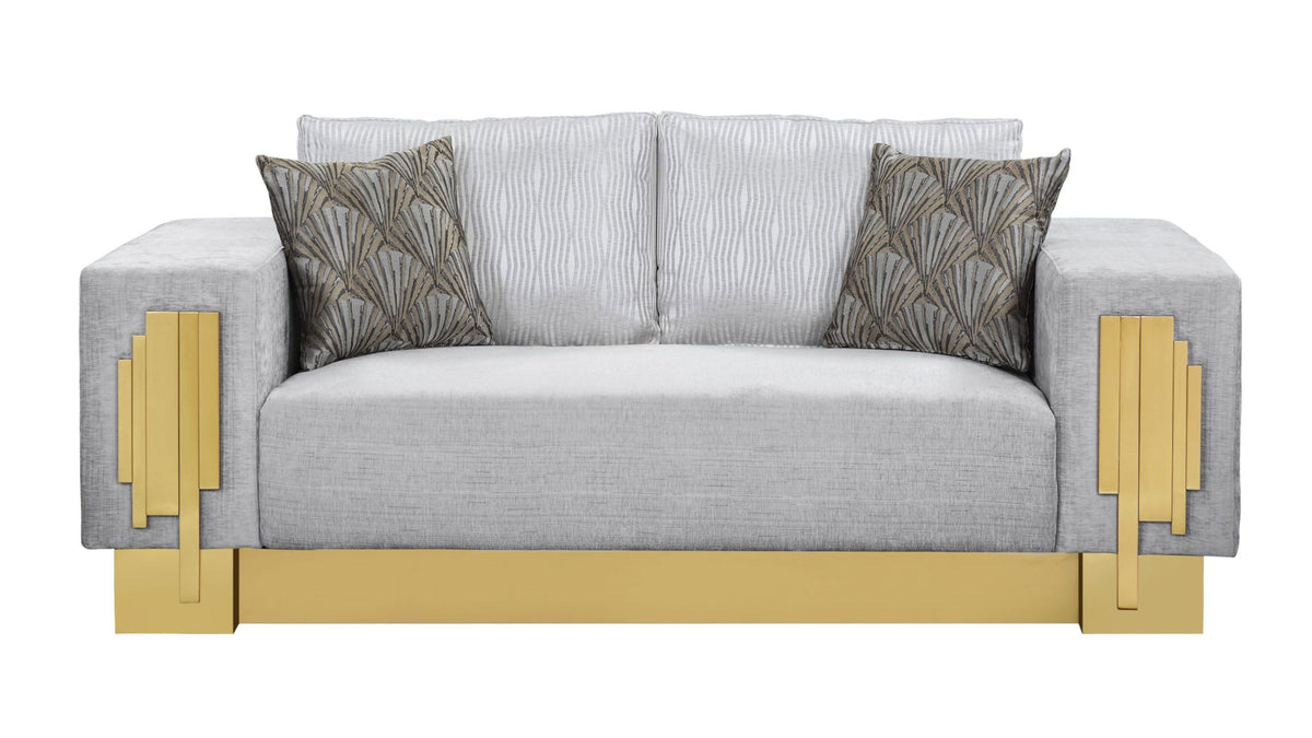 Megan Grey Loveseat