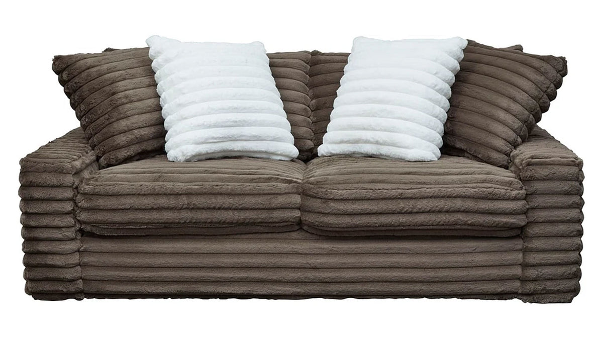 Serene Hush Chocolate Loveseat